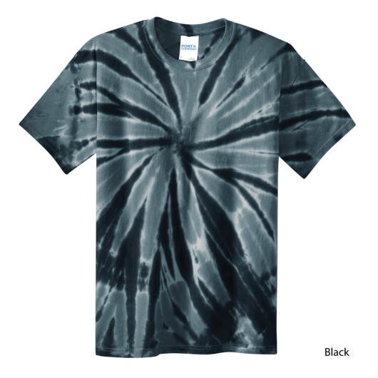Promotional Mens Tie-Dye Shirts Black
